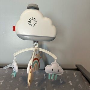 Fisher-Price Sound Machine Bedside & Tabletop Soother with Music & Nightlight